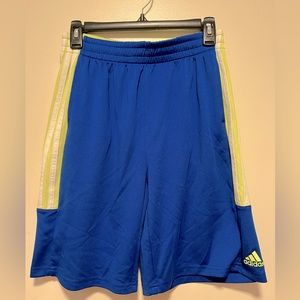 Adidas athletic shorts, size 18 boys
